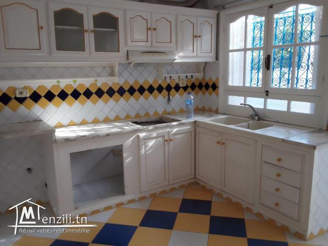 Très propre maison sans meubles avec jardin Hammamet