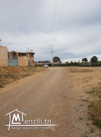 بيع اختياري لأرض بيضاء قرب مول سوسة