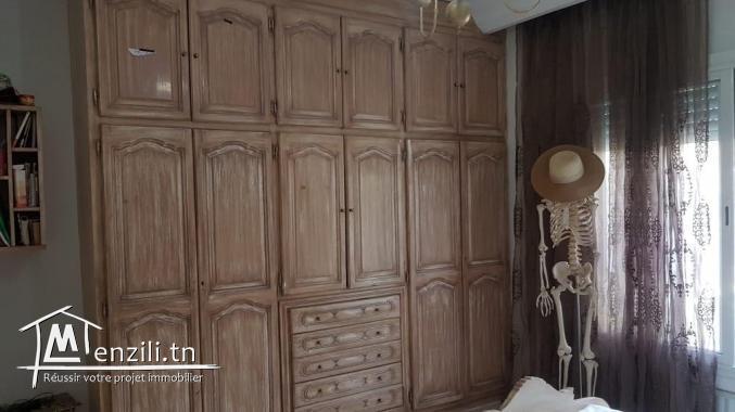 Appartement haut standing rez de chaussee avec jardin a la soukra.