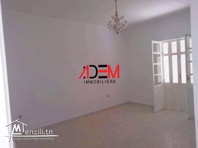 Spacieux RDC de type S3 a Sahloul