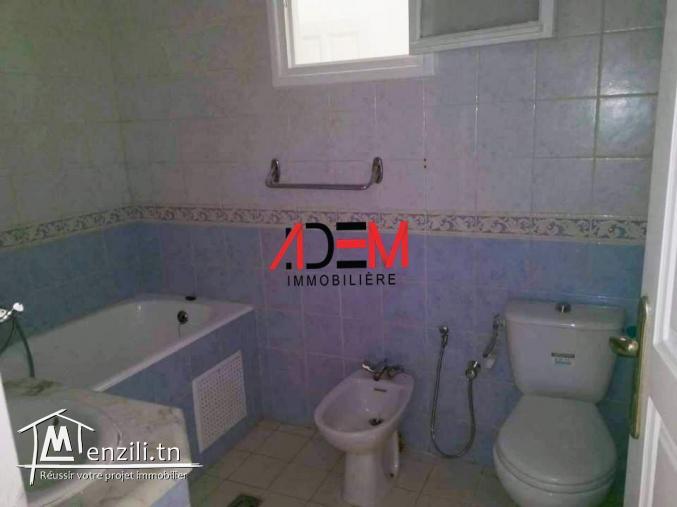 Spacieux RDC de type S3 a Sahloul