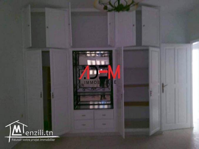 Spacieux RDC de type S3 a Sahloul