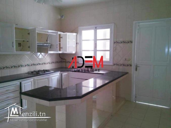 Spacieux RDC de type S3 a Sahloul