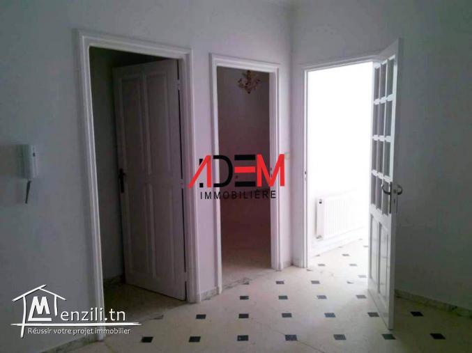 Spacieux RDC de type S3 a Sahloul