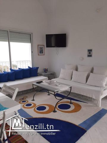 Corniche d'Hammamet charmant S+1 les pieds dans l'eau