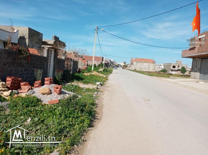 أرض في قليبية طريق البرج