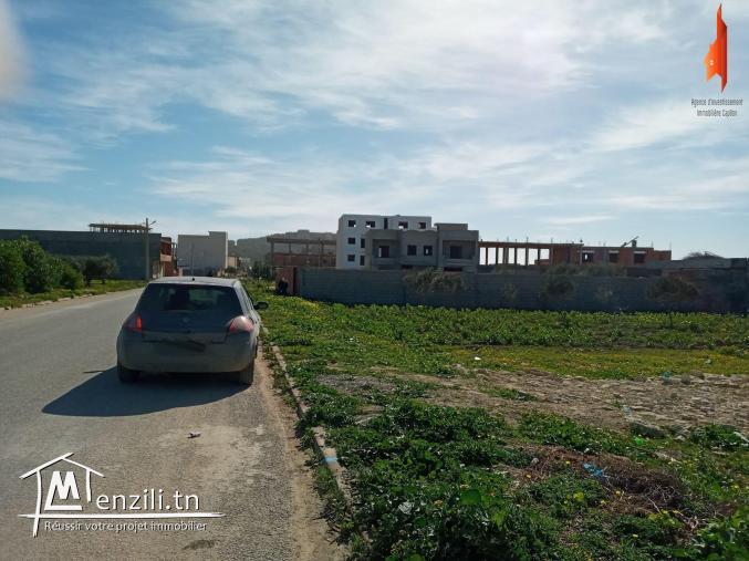 أرض في قليبية طريق البرج