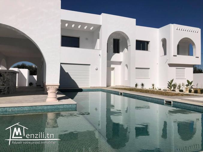 Villa s+5 elmonchar hammamet