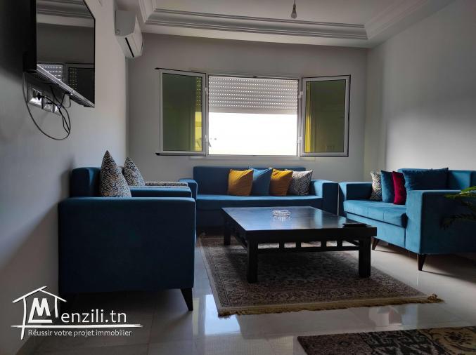 A louer S+2 meublé Cité Des Palmiers L'aouina