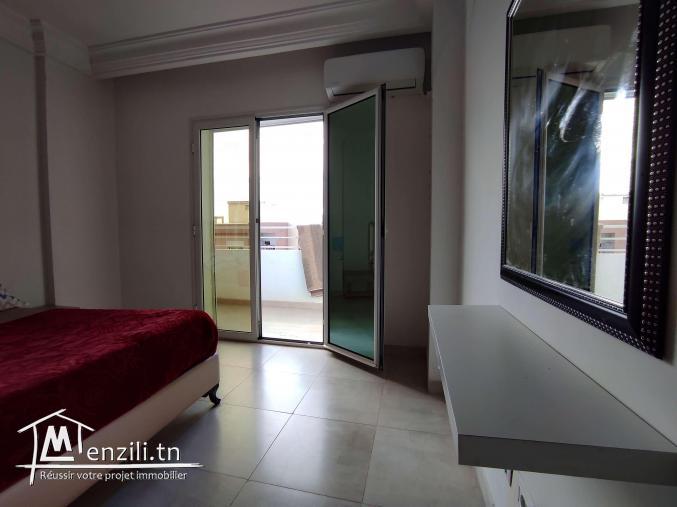 A louer S+2 meublé Cité Des Palmiers L'aouina