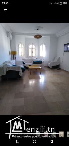 appartement a cité enassr 2 coté  école slim school.