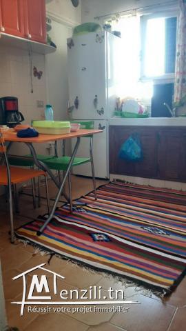 a vendre appart S plus 3 situé a route sokra