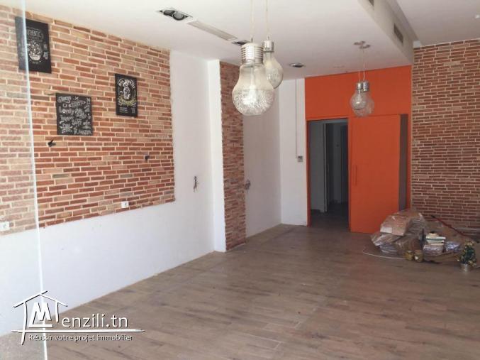 Local commercial manzah Bon emplacement