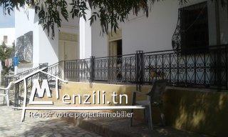 a vendre terrain et un villa 1270 m