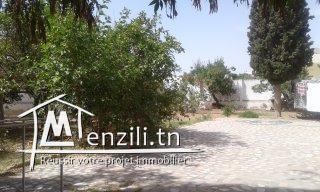 a vendre terrain et un villa 1270 m