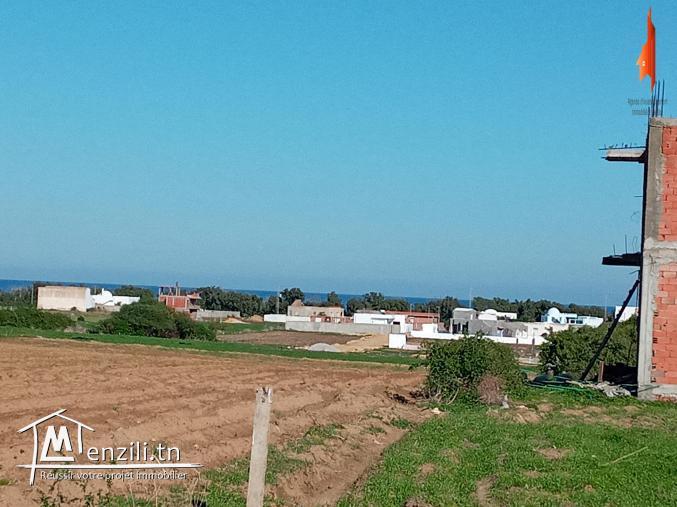 أراضي على البحر في كركوان قليبية