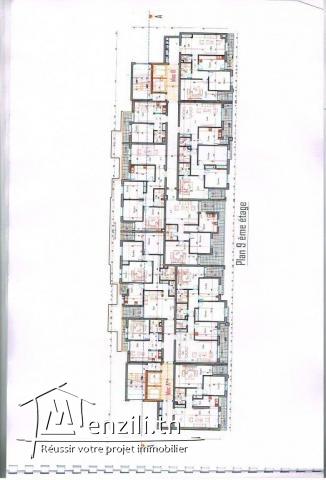 Terrain constructible R+10 à Sahloul 4