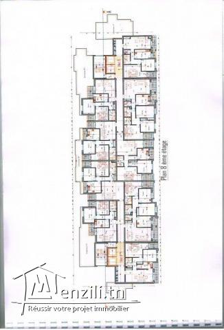 Terrain constructible R+10 à Sahloul 4