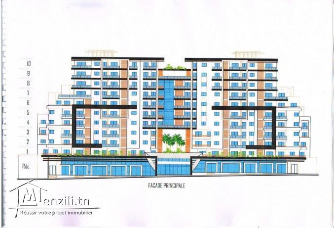Terrain constructible R+10 à Sahloul 4