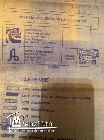 A vendre Lot de terrain bord de la mer