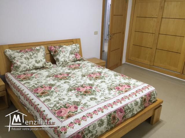 Appart S+2 meublé à Hammam sousse & proche de la plage