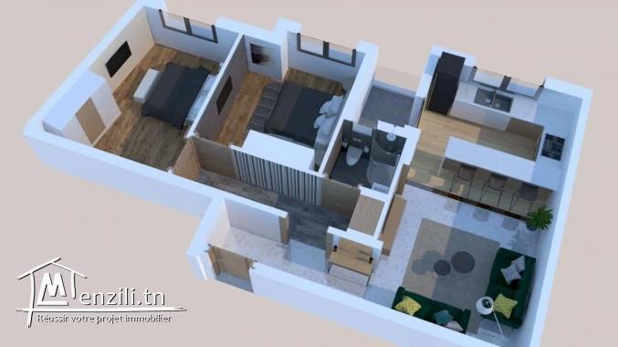 UN MAGNIFIQUE APPARTEMENT A VENDRE S+2