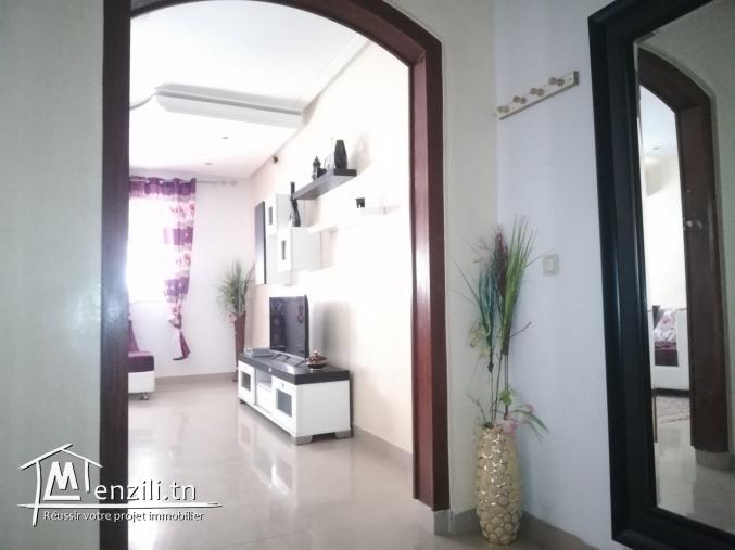 MAGNIFIQUE APPARTEMENT S+2 SUPERFICIE 91 M2 A VENDRE ZONE TOURISTIQUE MONASTIR