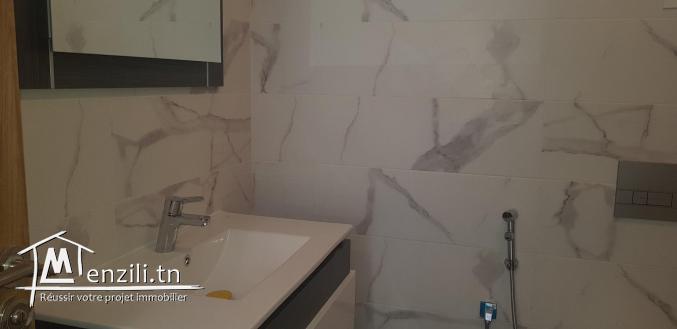 UN BEL APPARTEMENT S+2 A VENDRE AU REZ DE CHAUSSE D'UNE MAGNIFIQUE RÉSIDENCE A MONASTIR