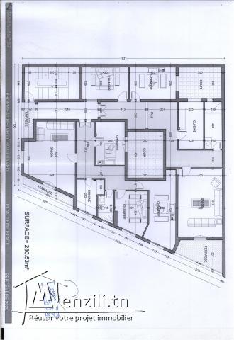 VENDS IMMEUBLE AL MANSOURA KAIROUAN