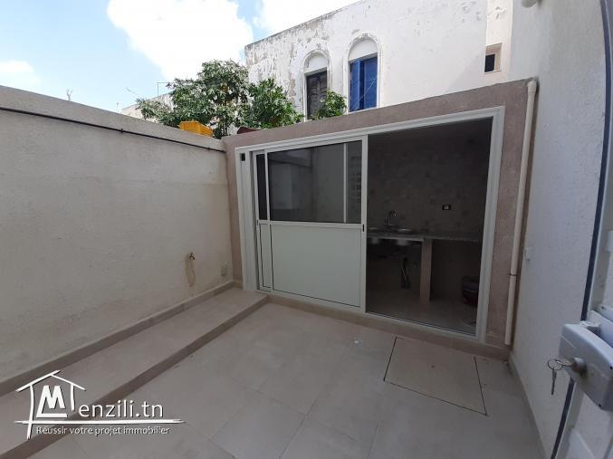 A louer Rdc s3 à la marsa