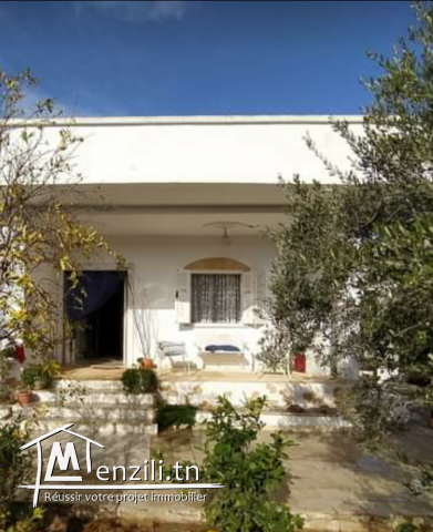 maison confortable avec grand jardin