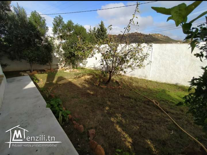 maison confortable avec grand jardin