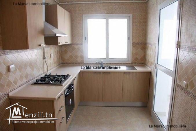 A Louer appartement s1 de 100 m² au RDC à La Marsa