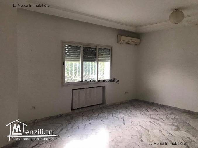 A Louer appartement s1 de 100 m² au RDC à La Marsa