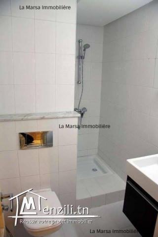 A Louer appartement s1 de 100 m² au RDC à La Marsa