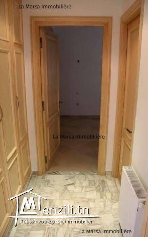 A Louer appartement s1 de 100 m² au RDC à La Marsa