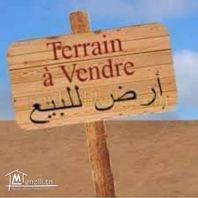 A vendre un terrain de 268 m2