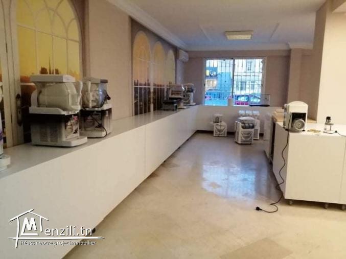 Vente Fond de Commerce d'un local commercial 250m2 plus Terrasse 60m2