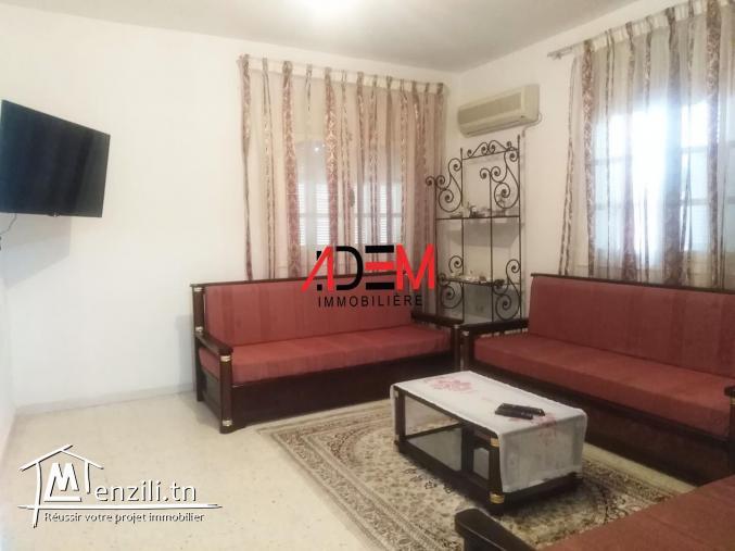 Villa érigée sur trois niveaux  dans un emplacement stratégique, et commercial