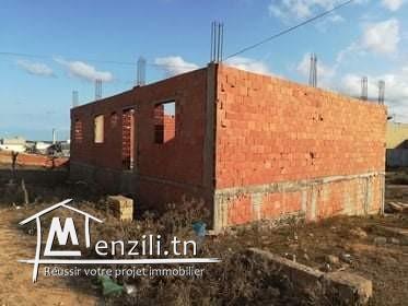 Maison inachevé à El haouaria