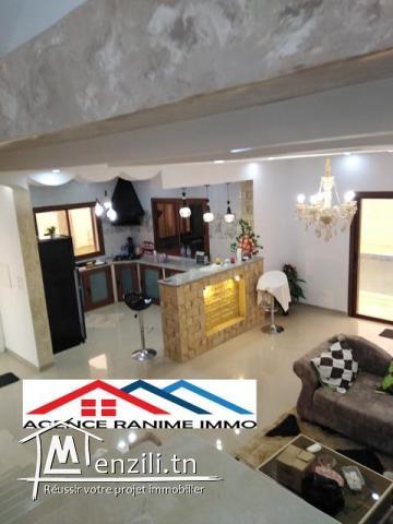 Villa à la mer d’el haouaria cap bon meublé