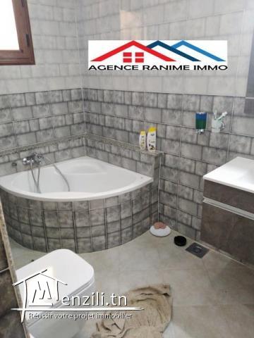 Villa à la mer d’el haouaria cap bon meublé