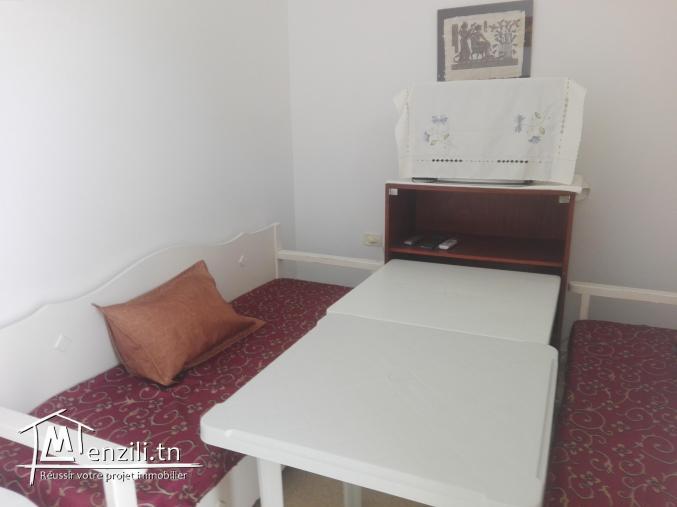 A louer Studio à El Merazka (Hammamet Nord) pendant l'été