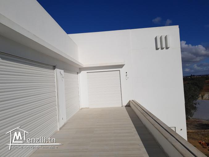 Une villa haut standing avec terrain agricole