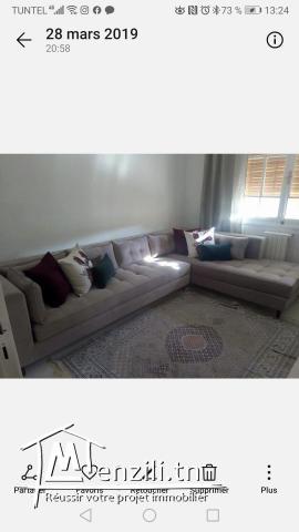 Bel appartement S+3 cité ennaser 1