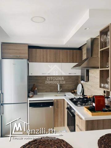 un coquet appartement s+1 fraîchement meublé à cité Essalama