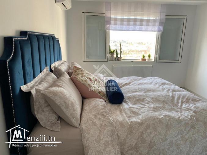 un coquet appartement s+1 fraîchement meublé à cité Essalama