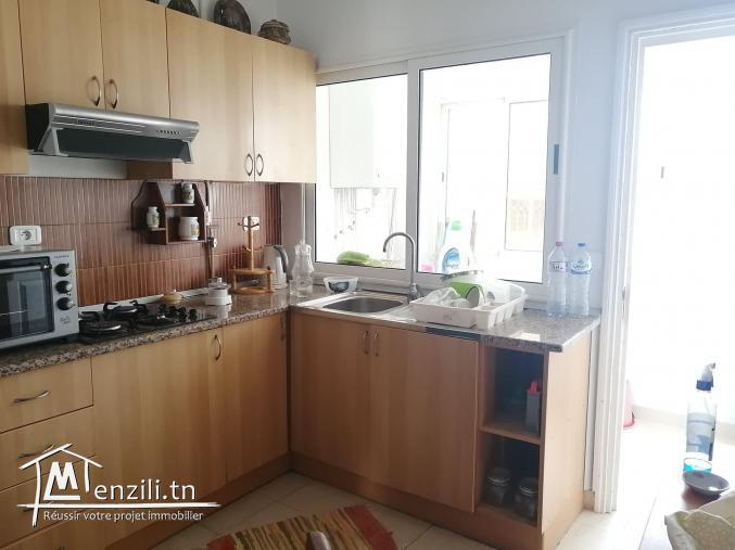 A louer appartement S3 meublé à la Marsa