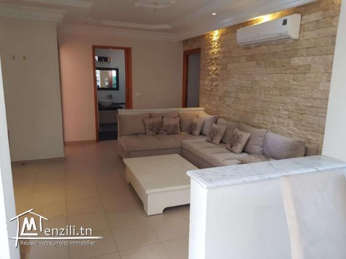 A louer un bel appartement meublé à La Marsa Ville