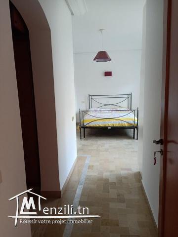 Etage de Villa Meublé à Menzah 9A